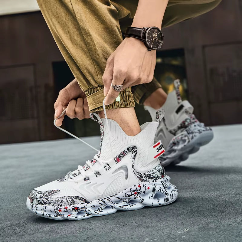 Shoes Men Sneakers Male Casual Mens Shoes Tenis Luxury Shoes Trainer Race Breathable Shoes Fashion Loafers Running Shoes for Men