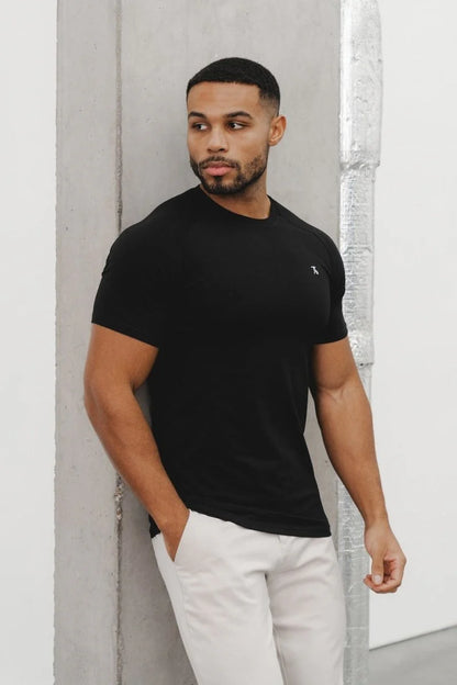 Premium Athletic Fit T-Shirt in Black