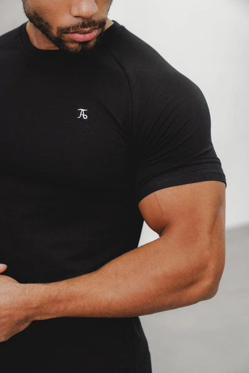 Premium Athletic Fit T-Shirt in Black