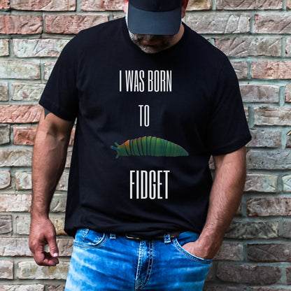 Fidget Tee Shirt Funny T Shirt T-Shirt for Men Fidget Lover Shirt Boys Fidget Shirt Gift for Him Fidget Toy Shirt